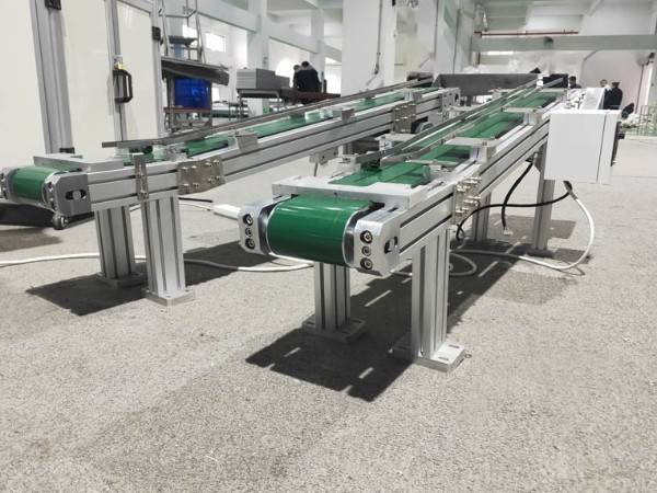 機械零部件傳送系統皮帶輸送線 機械零部件傳送系統皮帶輸送線