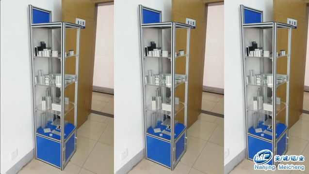 工業(yè)鋁型材框架展柜 工業(yè)鋁型材框架展柜