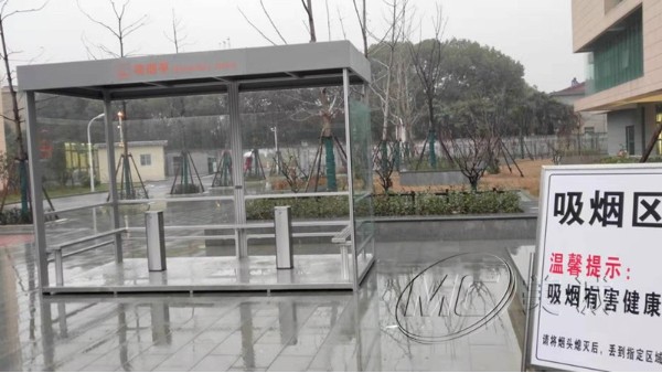 鋁合金吸煙亭定制(5) 鋁合金吸煙亭定制(5)