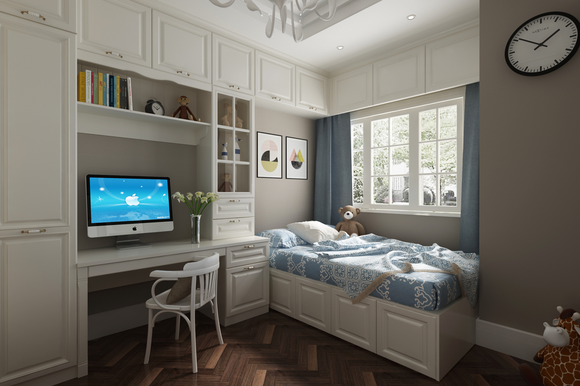 全鋁榻榻米-01(風格:簡歐;顏色:暖白) 全鋁榻榻米-01(風格:簡歐;顏色:暖白)