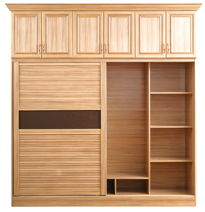 全鋁衣柜-01（風(fēng)格：中式；顏色：黃檀）