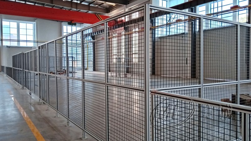 鋁合金機械防護圍欄 鋁合金機械防護圍欄