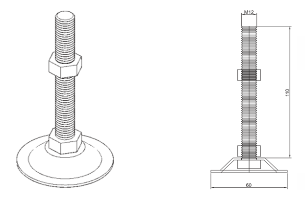 蹄腳規(guī)格細節(jié)圖 蹄腳規(guī)格細節(jié)圖
