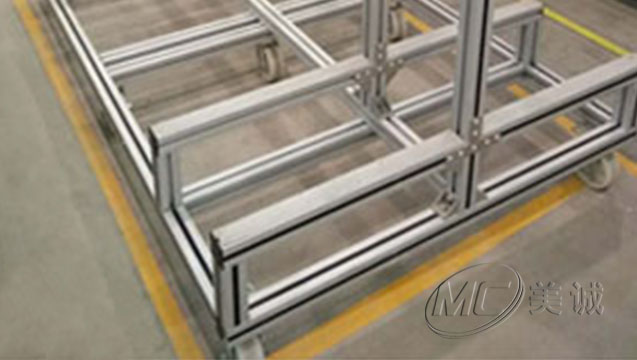 鋁型材可移動貨架 二 鋁型材可移動貨架 二