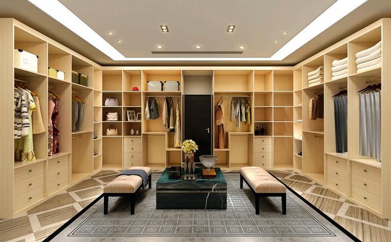 全鋁衣帽間-01(風格:現代;顏色:楓木) 全鋁衣帽間-01(風格:現代;顏色:楓木)