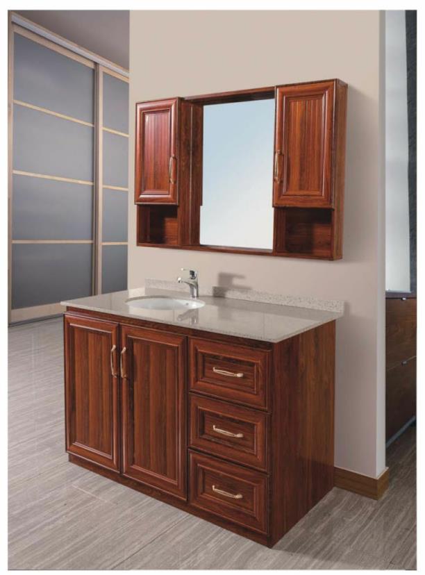 全鋁衛浴柜-02(風格:中式;顏色:金橡) 全鋁衛浴柜-02(風格:中式;顏色:金橡)