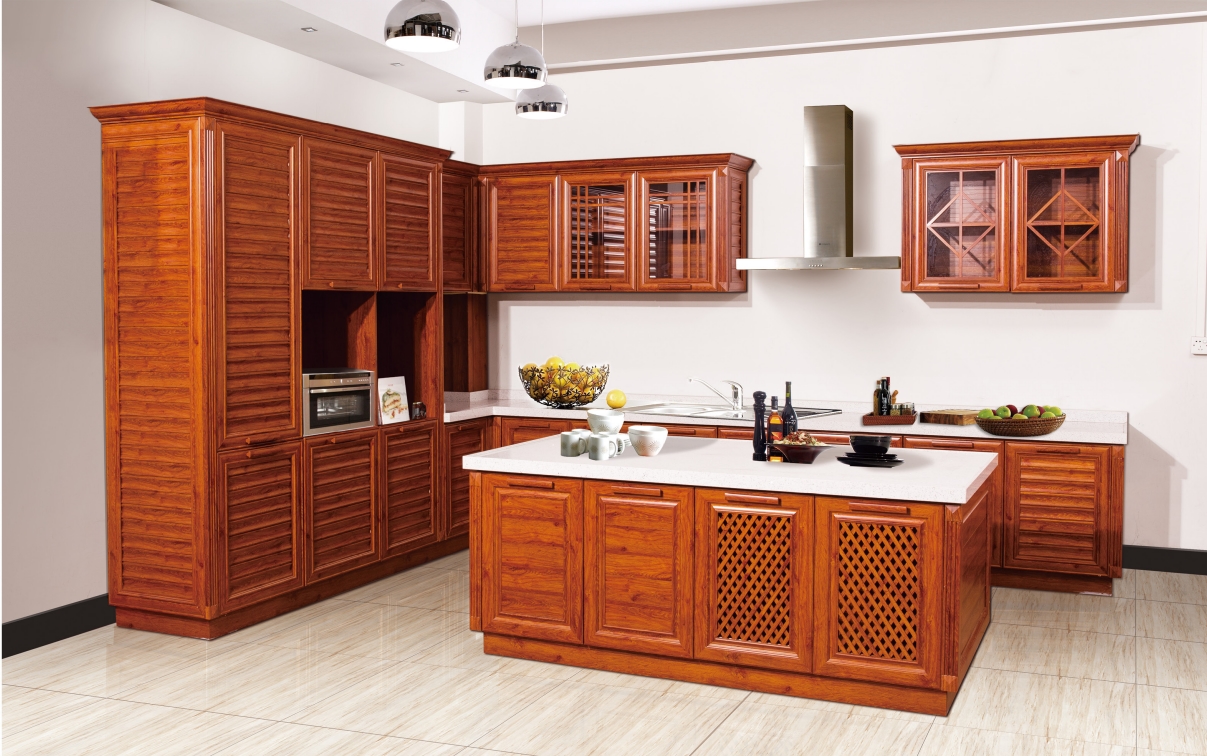 全鋁櫥柜-10(風格:中式;顏色:金橡) 全鋁櫥柜-10(風格:中式;顏色:金橡)