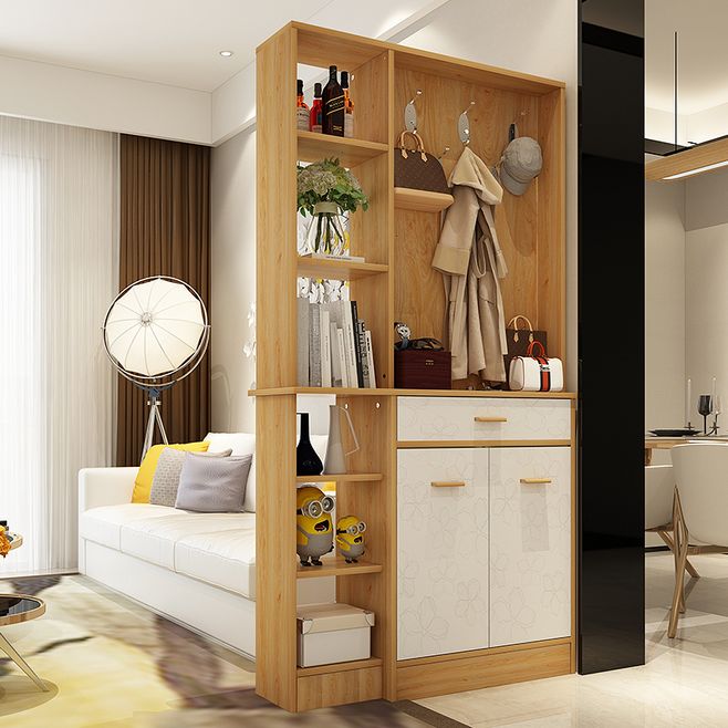 全鋁鞋柜-02(風格:現代;顏色:暖白楓木) 全鋁鞋柜-02(風格:現代;顏色:暖白楓木)