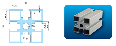鋁型材5050A 鋁型材5050A