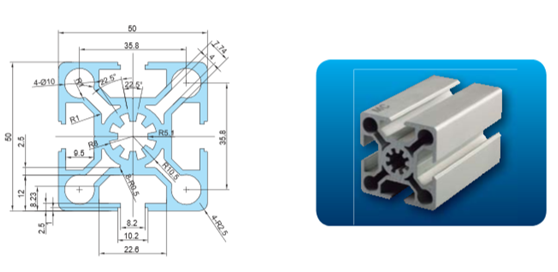 鋁型材5050C 鋁型材5050C