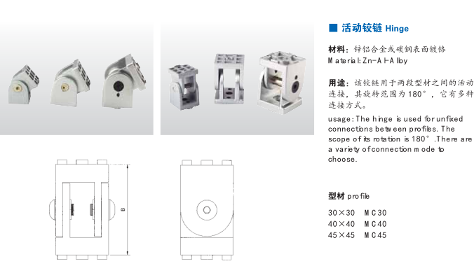 活動鉸鏈 活動鉸鏈