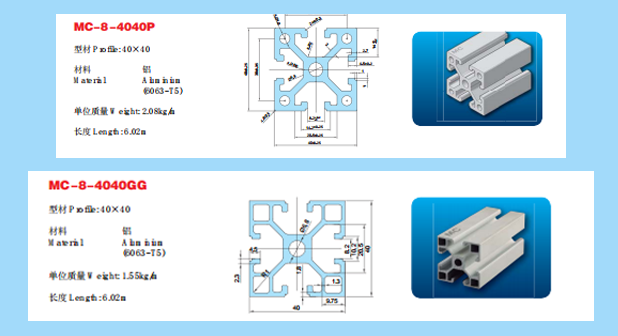 工業鋁型材02 工業鋁型材02