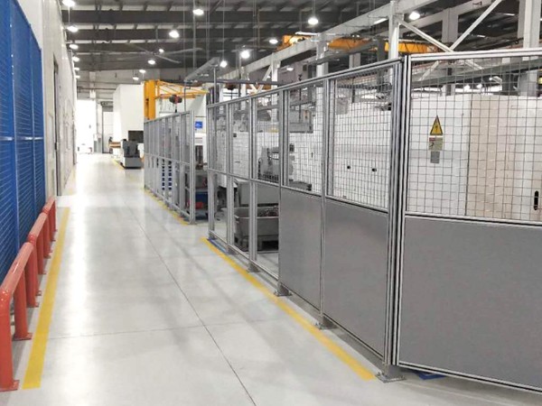 車間安全防護措施主推鋁型材護欄