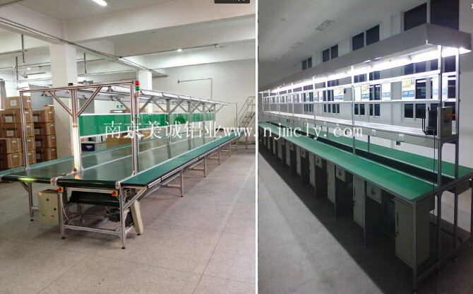 帶工作臺皮帶流水線 帶工作臺皮帶流水線